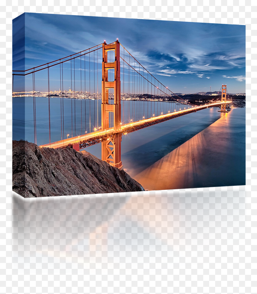 Golden Gate Bridge , Png Download - Battery Spencer, Transparent Png - golden gate bridge png