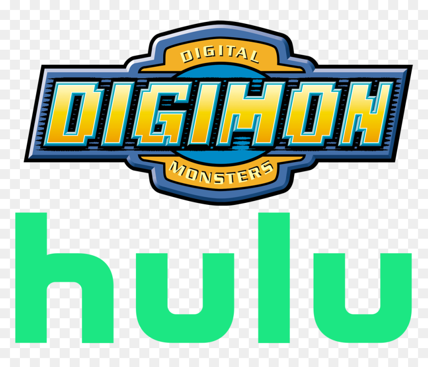 Digimon, HD Png Download - hulu logo png
