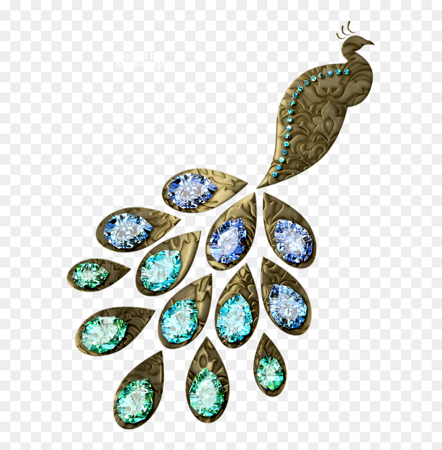 Paon Png, Tube Oiseau, Scrapbooking - Diamond, Transparent Png - peacock png