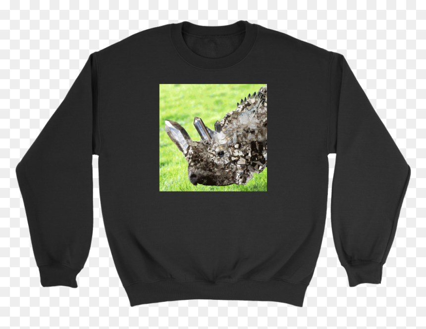 Crystal Rhino Sweatshirt - Sweater Pullover, HD Png Download - crystal reed png