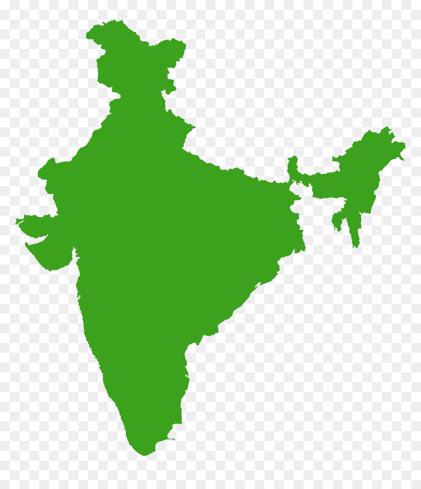 India Transparent Map - Road Density In India, HD Png Download - doli png