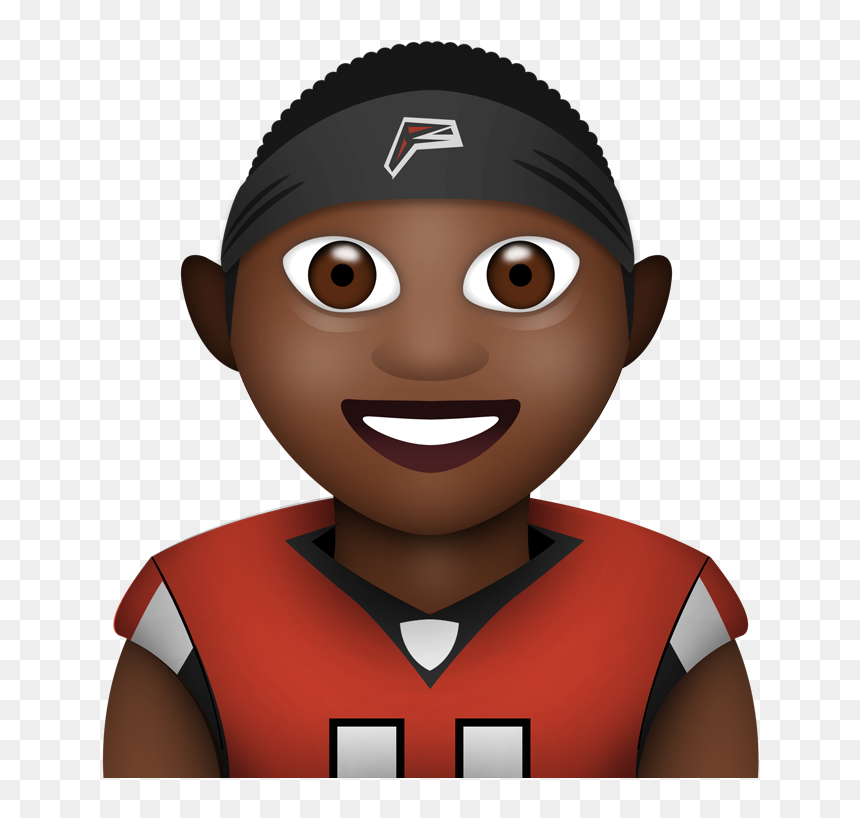 Atlanta Falcons Emoji, HD Png Download - julio jones png