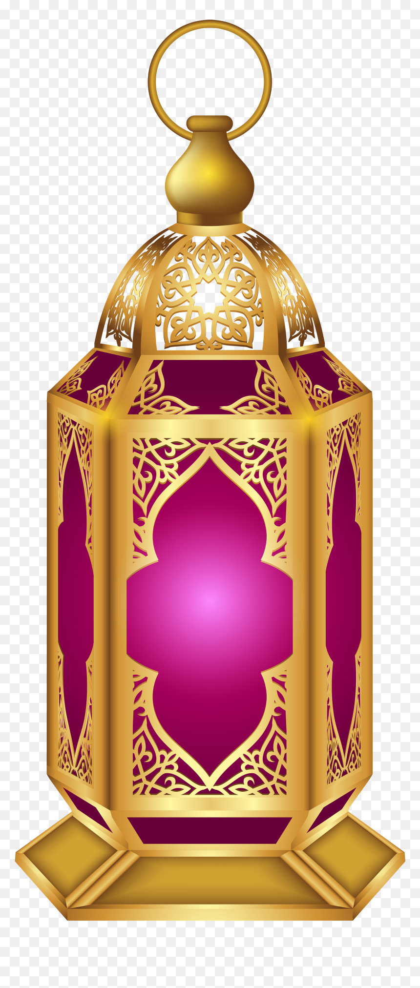 Beautiful Pink Lantern Png Clip Art Png Image - Clipart Lantern Png, Transparent Png - diwali light png