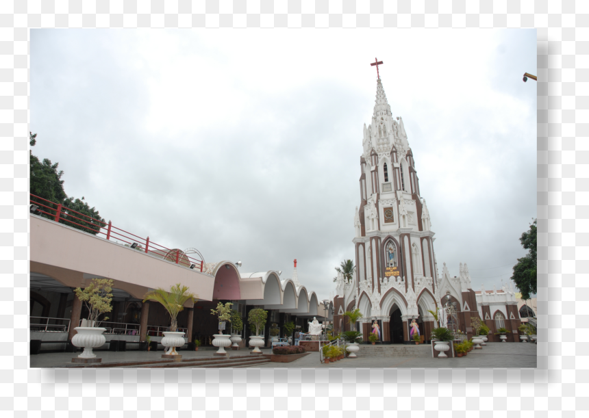 St. Mary's Basilica, Bengaluru, HD Png Download - velankanni matha png