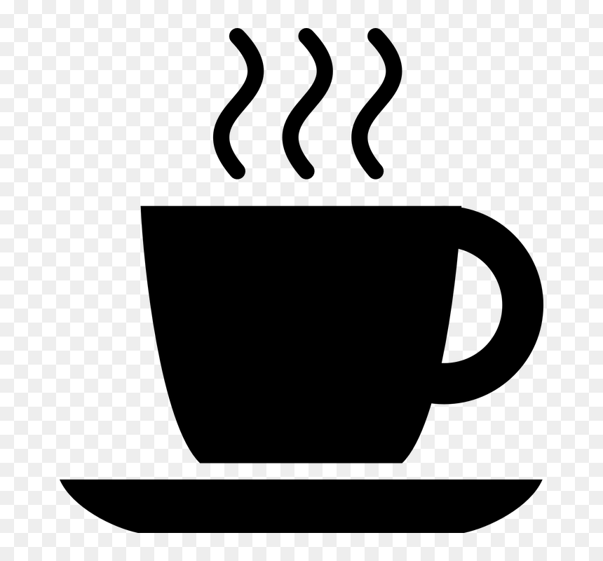 Cup Drink Tea Coffee Hot Beve - Coffee Cup Silhouette, HD Png Download - hot tea cup png