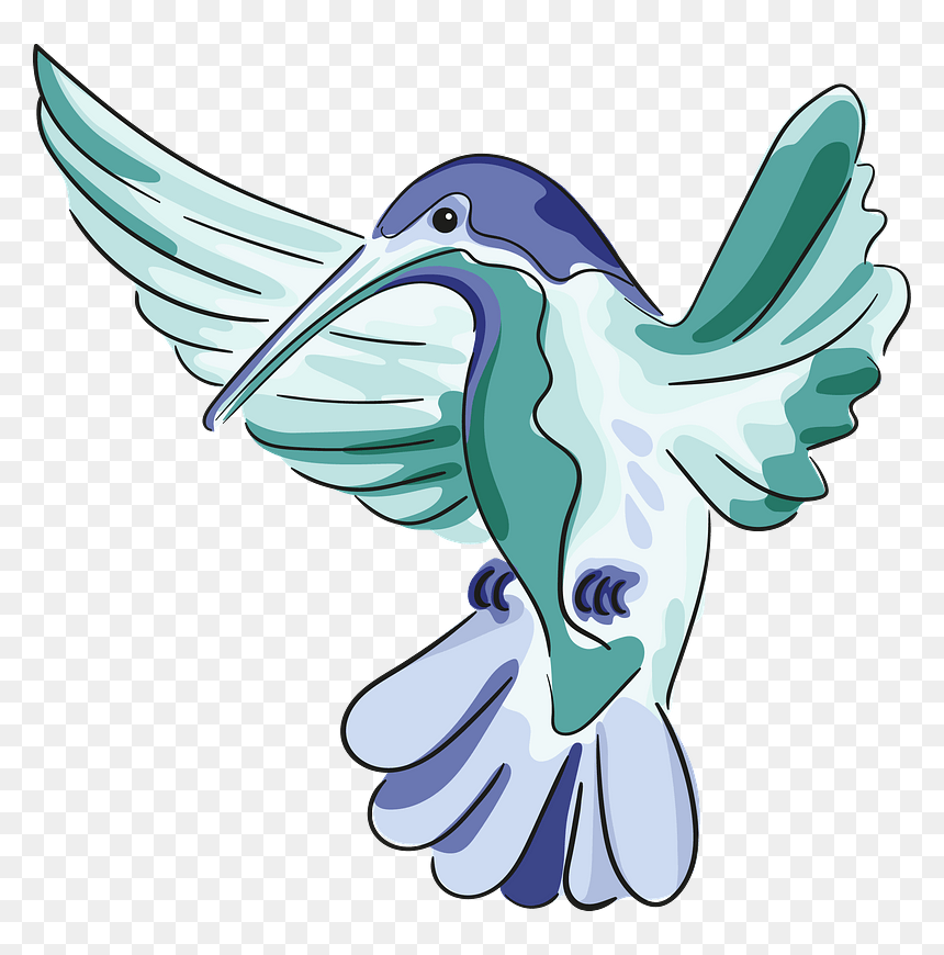 Drawn Hummingbird Clipart - Hummingbirds, HD Png Download - hummingbird png