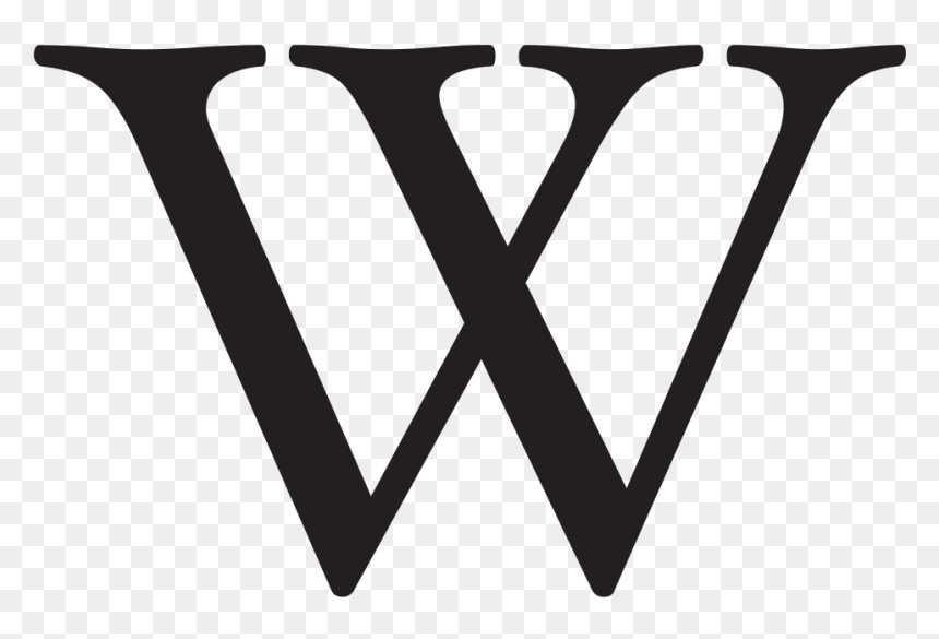 Wikipedia W Logo, HD Png Download - notification icon png