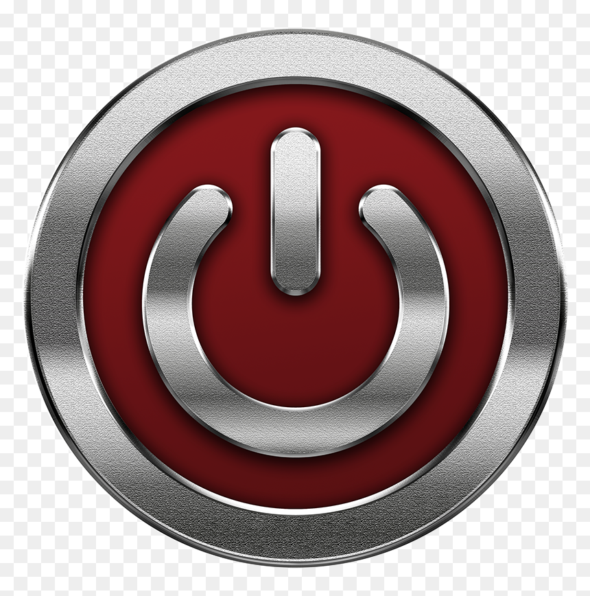Emblem, HD Png Download - power button png