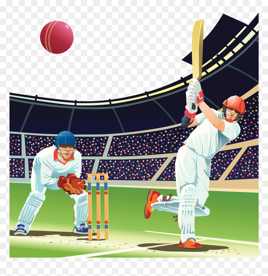 Cricket Baseball Twenty, HD Png Download - cricket png images