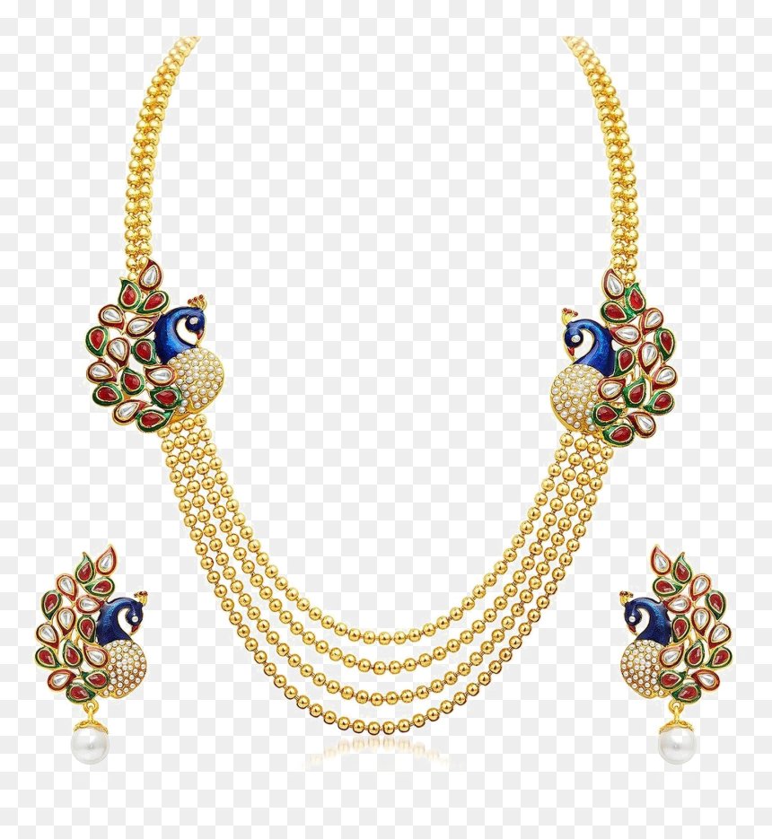 Thumb Image - Semi Precious Stone Jewellery Jaipur, HD Png Download - jewellery png images