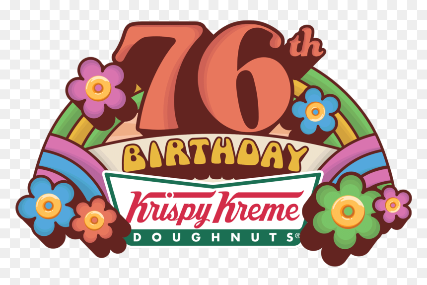 Krispy Kreme Doughnuts, HD Png Download - birthday logo png