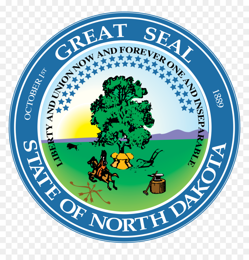 North Dakota Seal Of The State, HD Png Download - cory in the house png
