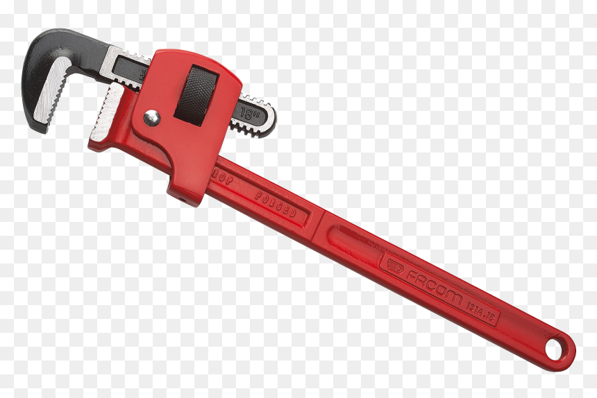 Spanner Png Photo Background - Pipe Wrench Facom, Transparent Png - spanner png