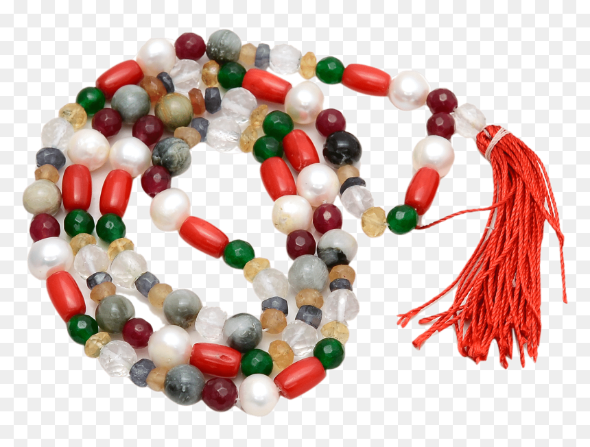 Bead, HD Png Download - rudraksha mala png