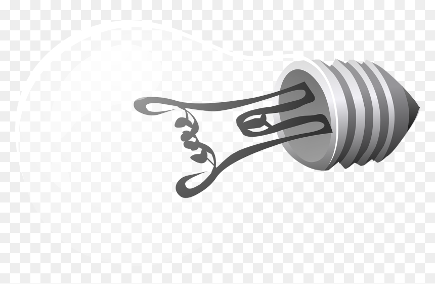 Incandescent Light Bulb, HD Png Download - glowing bulb png