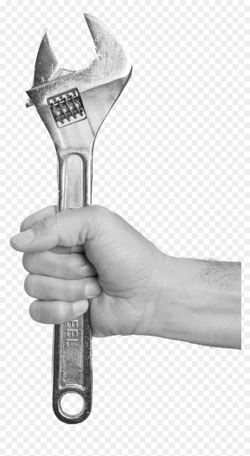Adjustable Spanner, HD Png Download - spanner png