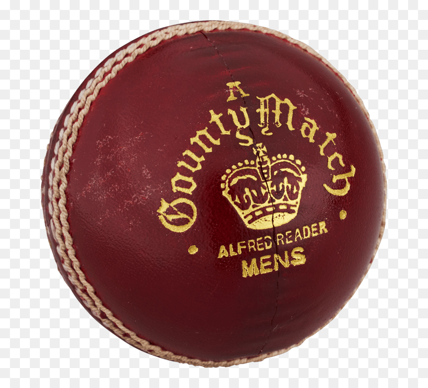 County Match Cricket Ball - Ball, HD Png Download - white cricket ball png
