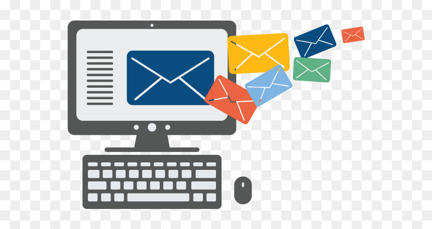 Computer Email - Facebook Email Acquisition Ads, HD Png Download - email marketing png