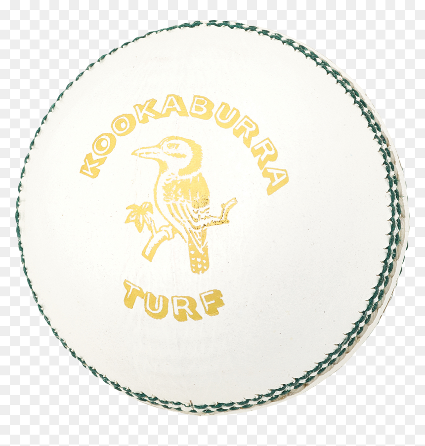 Kookaburra Turf Cricket Ball, 156g, 4 Piece, White - Platter, HD Png Download - white cricket ball png