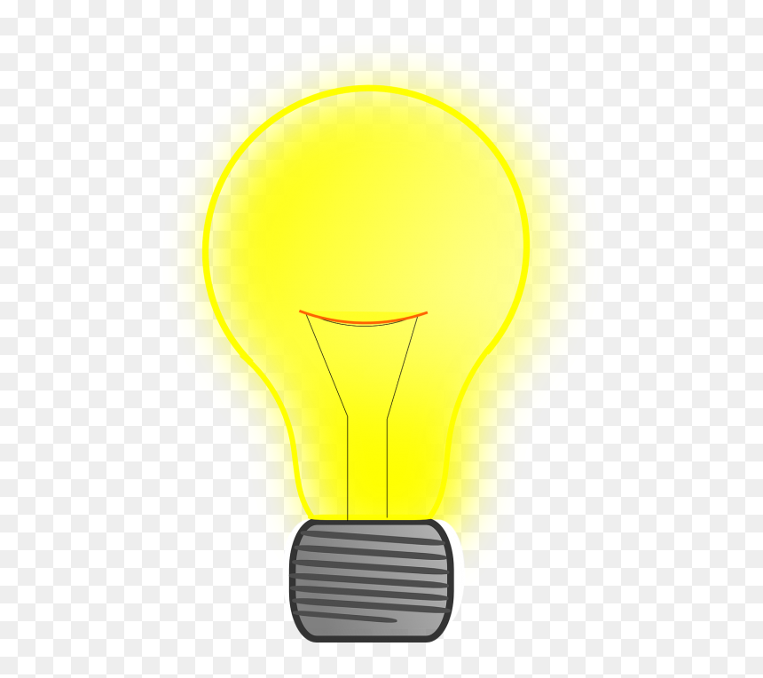 Shine Lamp Clipart , Png Download - Light, Transparent Png - glowing bulb png