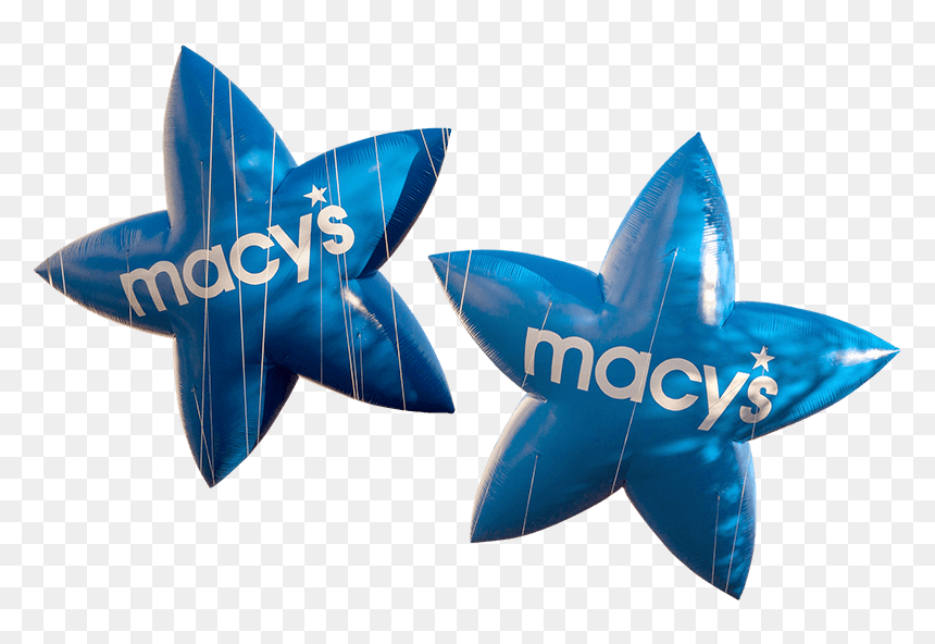 Macy's Thanksgiving Day Parade Star Balloon, HD Png Download - macys logo png