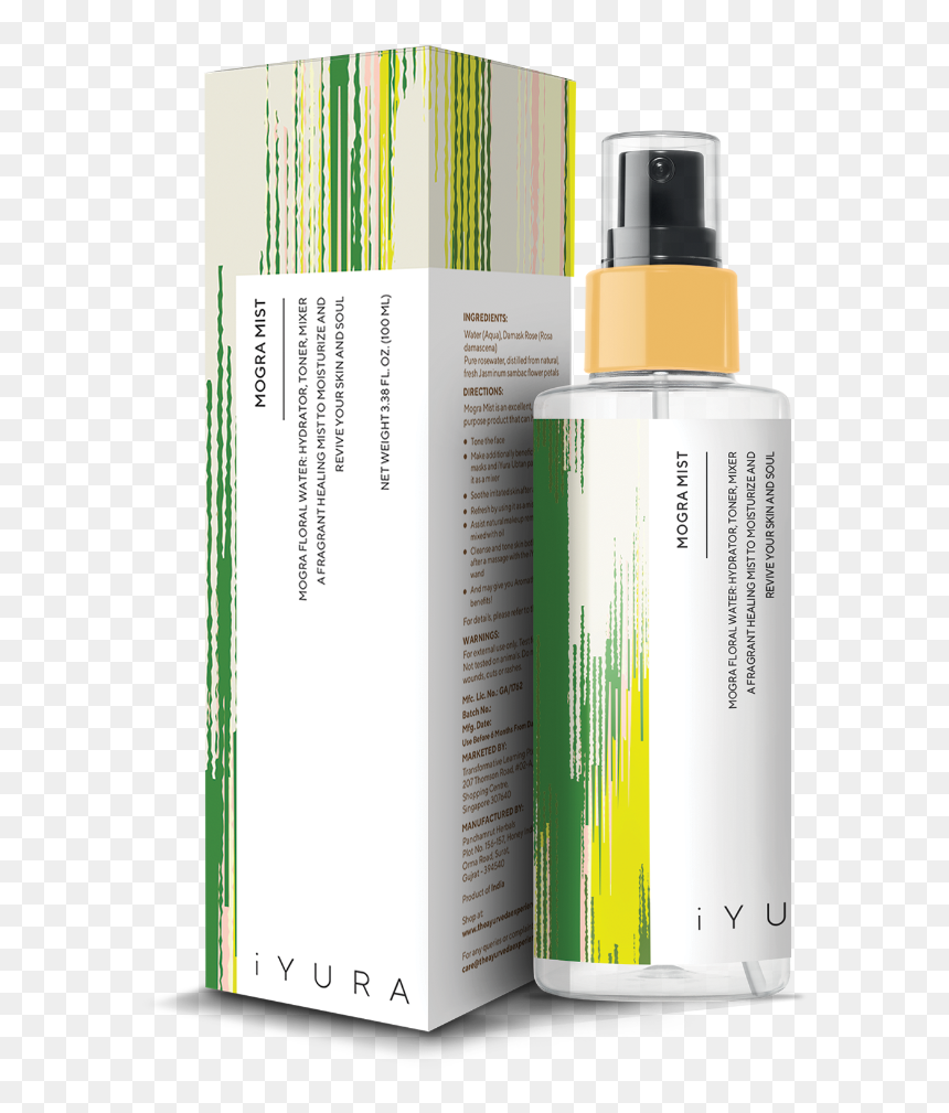I Y U R A Mogra Mist - Perfume, HD Png Download - mogra png