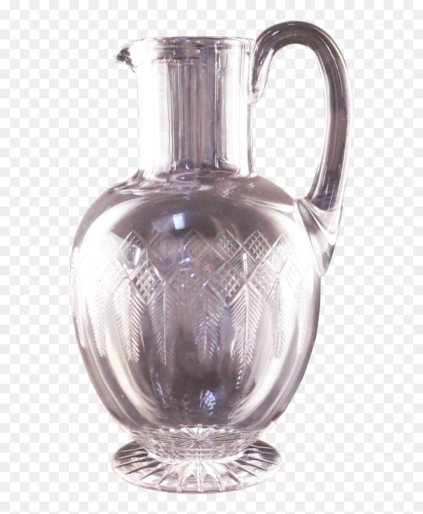 Cut Glass Water Jug - Vase, HD Png Download - jug png