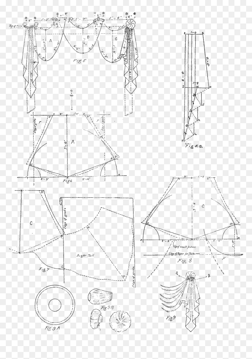 Digital Curtain Design Background Downloads - Technical Drawing, HD Png Download - technical png