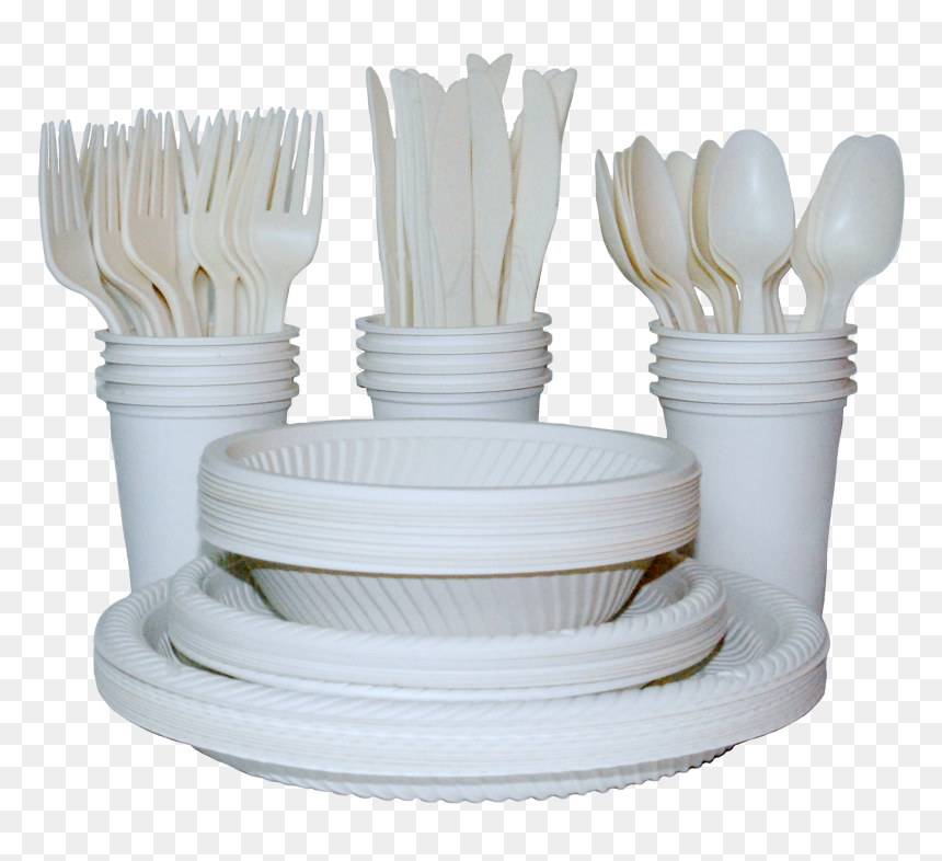 Set Of Products - Compostable Products Eco Friendly, HD Png Download - crockery png