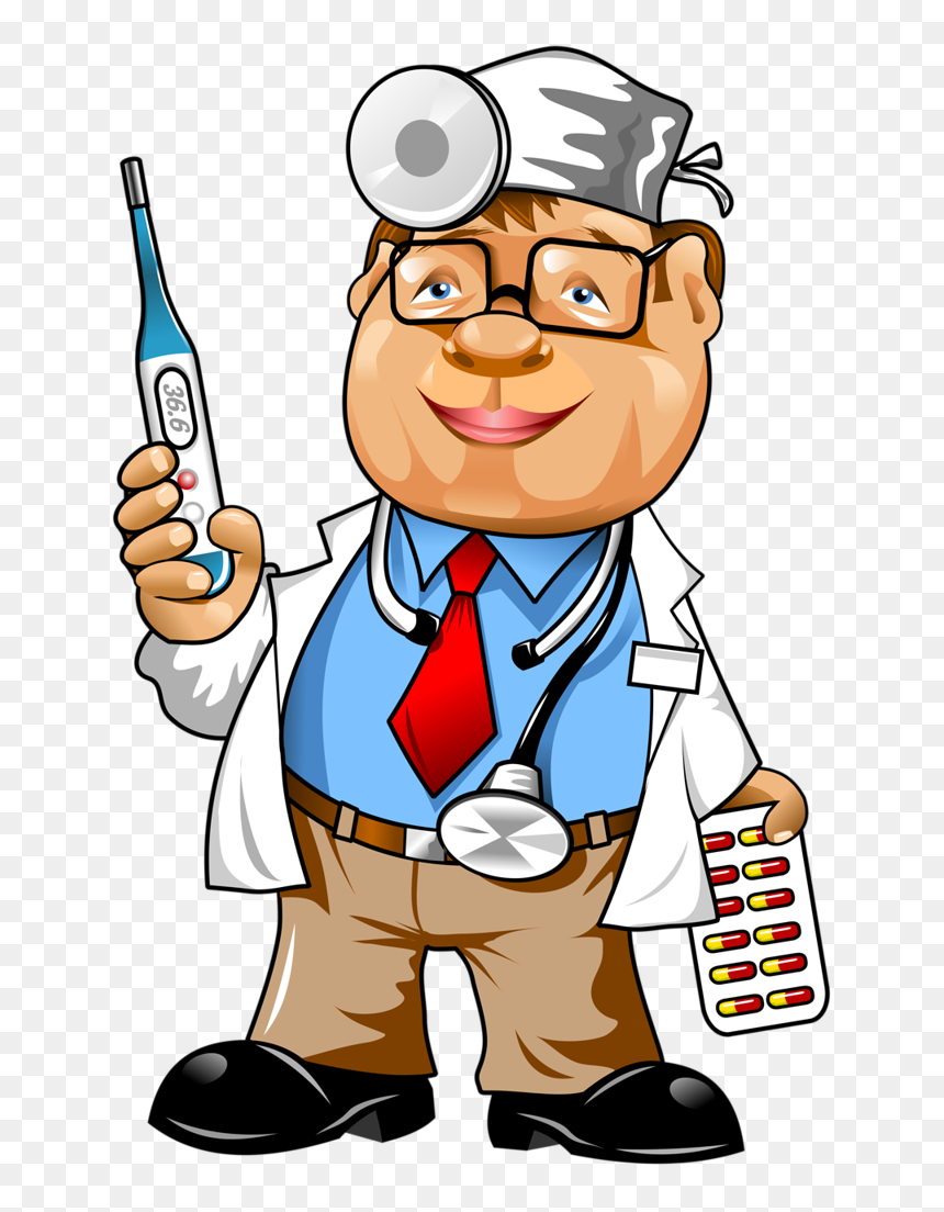 Médico, Hospital, Doentes E Etc - Doctor Funny Clipart, HD Png Download - doctor images png