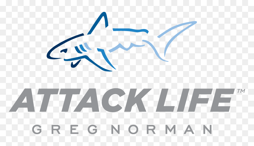 Greg Norman Logo Shark , Png Download - Greg Norman Logo Attack Life, Transparent Png - macys logo png