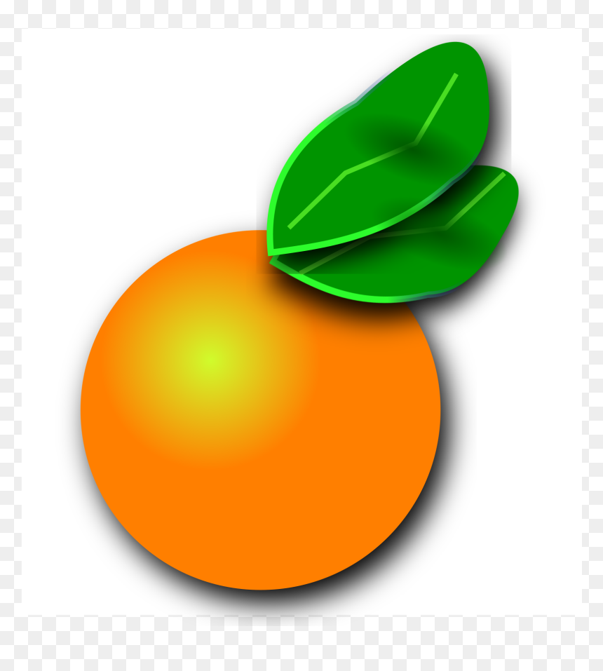 Computer Wallpaper,food,fruit - Florida Orange Clip Art, HD Png Download - computer images hd png