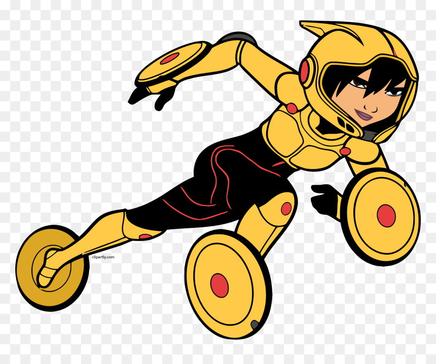 Gogo Tomago Run Png Clipart - Color Big Hero 6, Transparent Png - run png