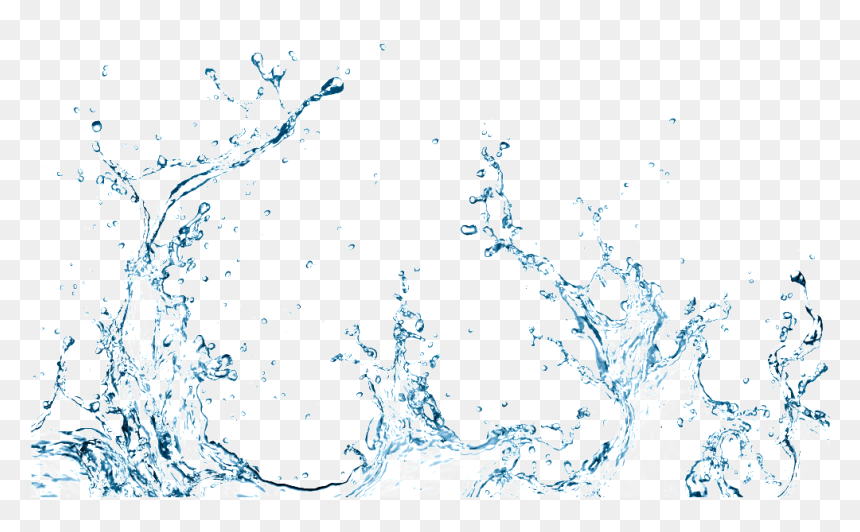 Muestra De Agua Raindrop Png Transparente - Transparent Background Water Splash Transparent, Png Download - agua png