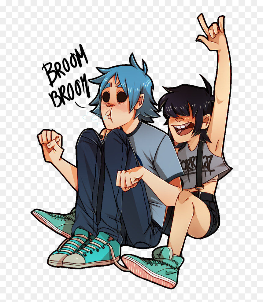 Clip Transparent Stock Collection Of Free Gorillaz - Gorillaz Aesthetic, HD Png Download - gorillaz png