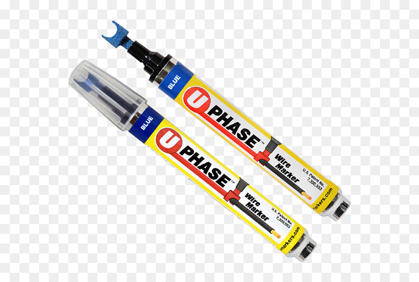 Rack-a-tiers U-phase Wire Marker, HD Png Download - marker png