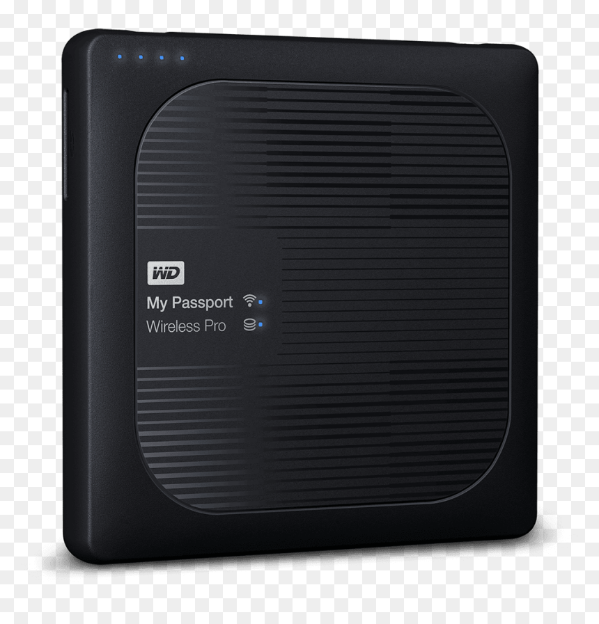 My Passport Wireless Pro 1tb Left01 - Wd Passport Wireless Pro 2tb, HD Png Download - computer images hd png