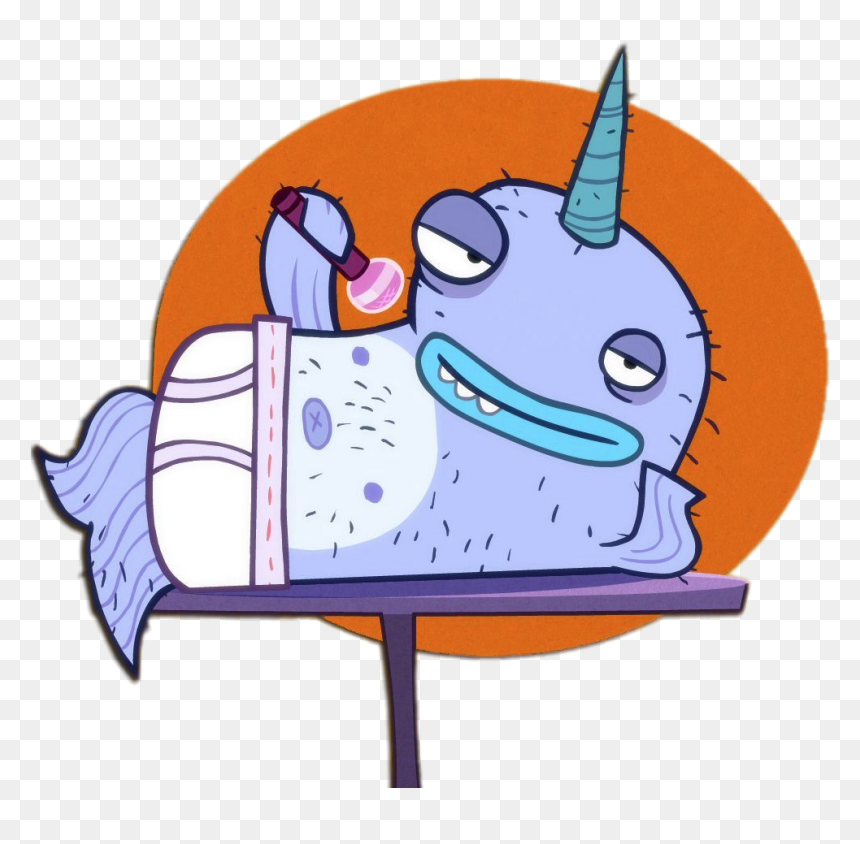 Almost Naked Animals Narwhal Performing - Almost Naked Animals Narwhal, HD Png Download - narwhal png