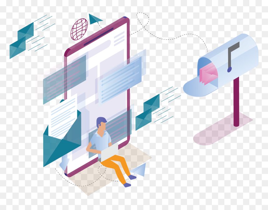 Diagram, HD Png Download - email marketing png