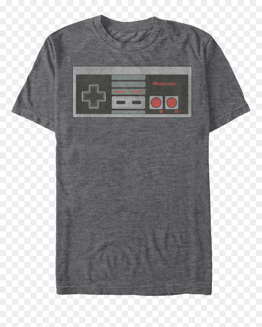 Nintendo Controller Shirt - Nintendo Controller, HD Png Download - nes controller png
