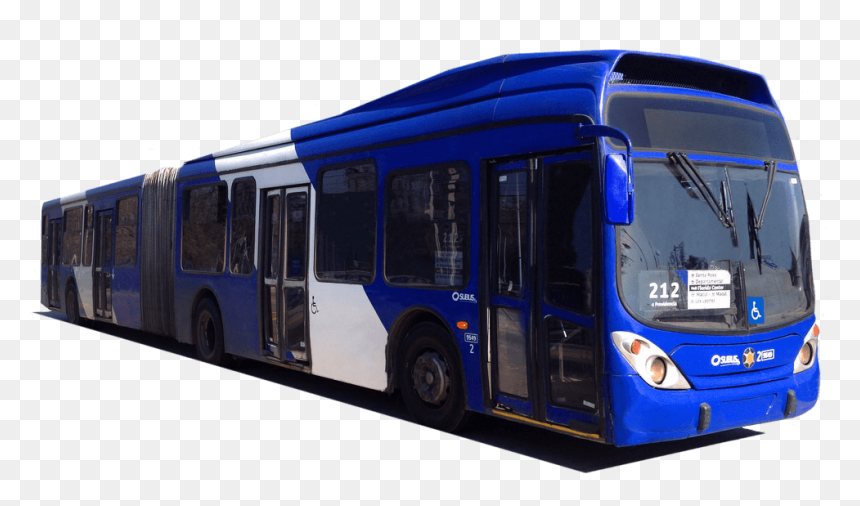 Bus Transantiago Png, Transparent Png - volvo bus images png