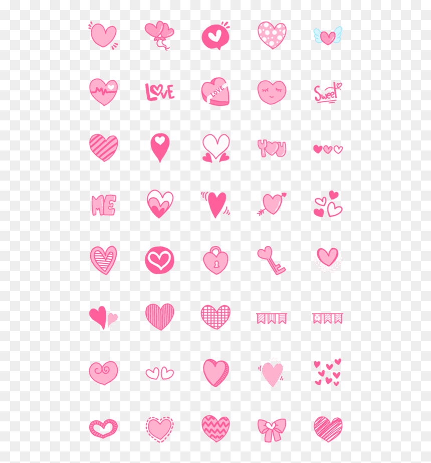 Emoji, HD Png Download - pink heart emoji png