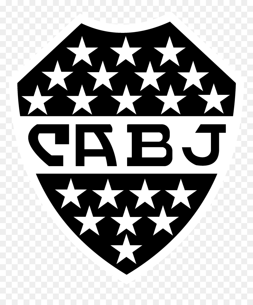 Boca Juniors2 Logo Black And White - Vanoise National Park, HD Png Download - confederate flag png