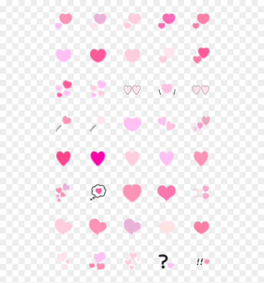 Heart, HD Png Download - pink heart emoji png