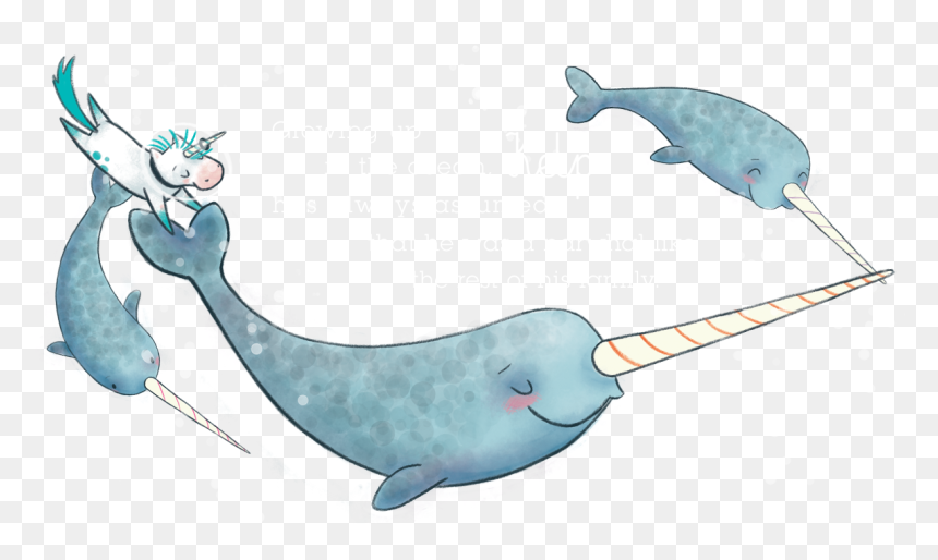 Not Quite Narwhal - Book Not Quite Narwhal, HD Png Download - narwhal png