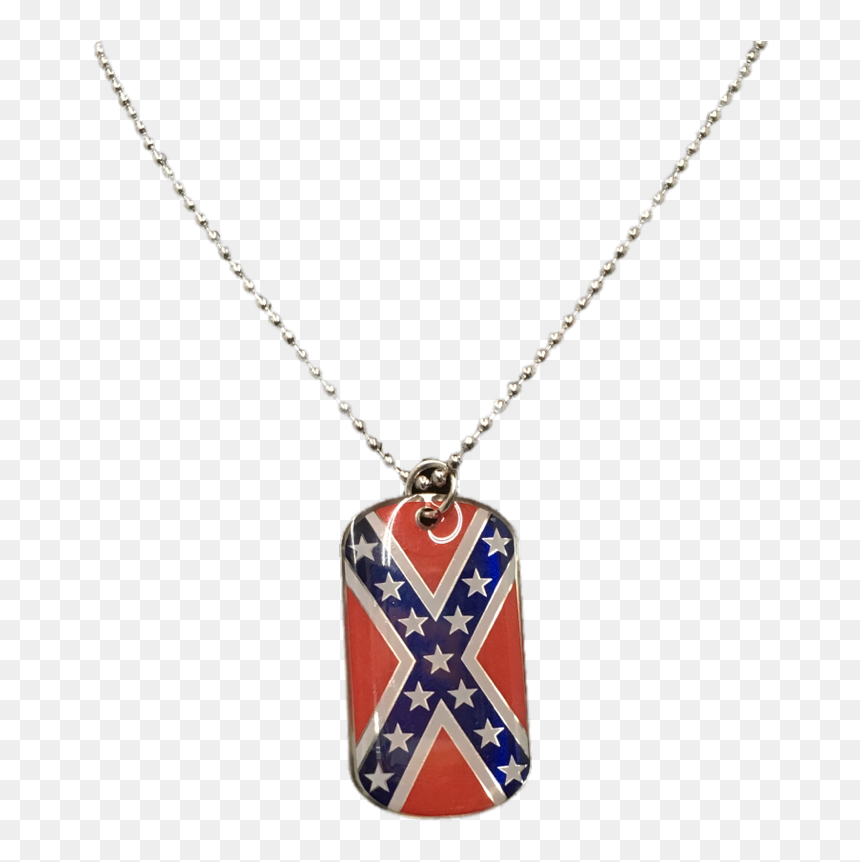 14 - Locket, HD Png Download - confederate flag png