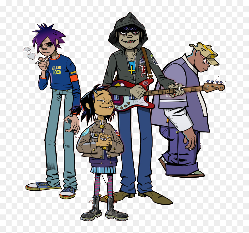 Gorillaz Sunshine, HD Png Download - gorillaz png