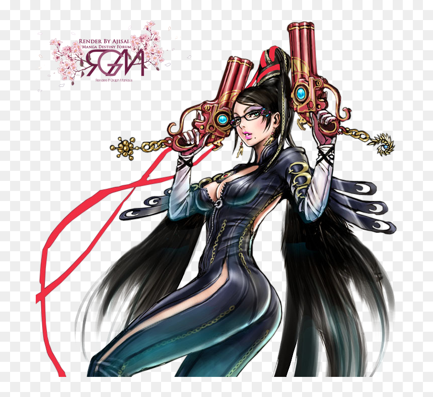 Clipart Free Bayonetta Transparent Long Hair - Bayonetta Game, HD Png Download - bayonetta png