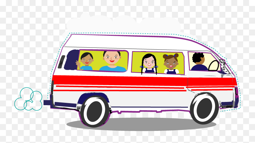 Taxi Clipart School - South African Taxi Clipart, HD Png Download - taxi png