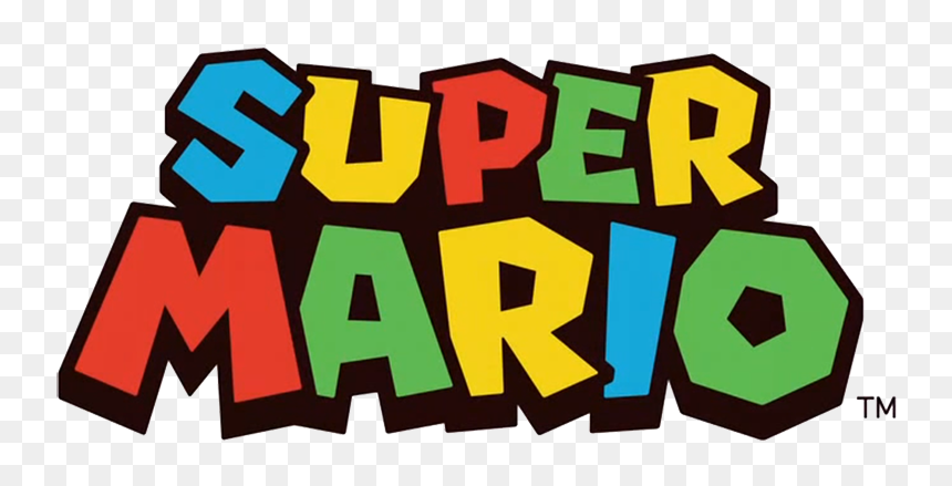 Logo Super Mario Png, Transparent Png - smash bros logo png